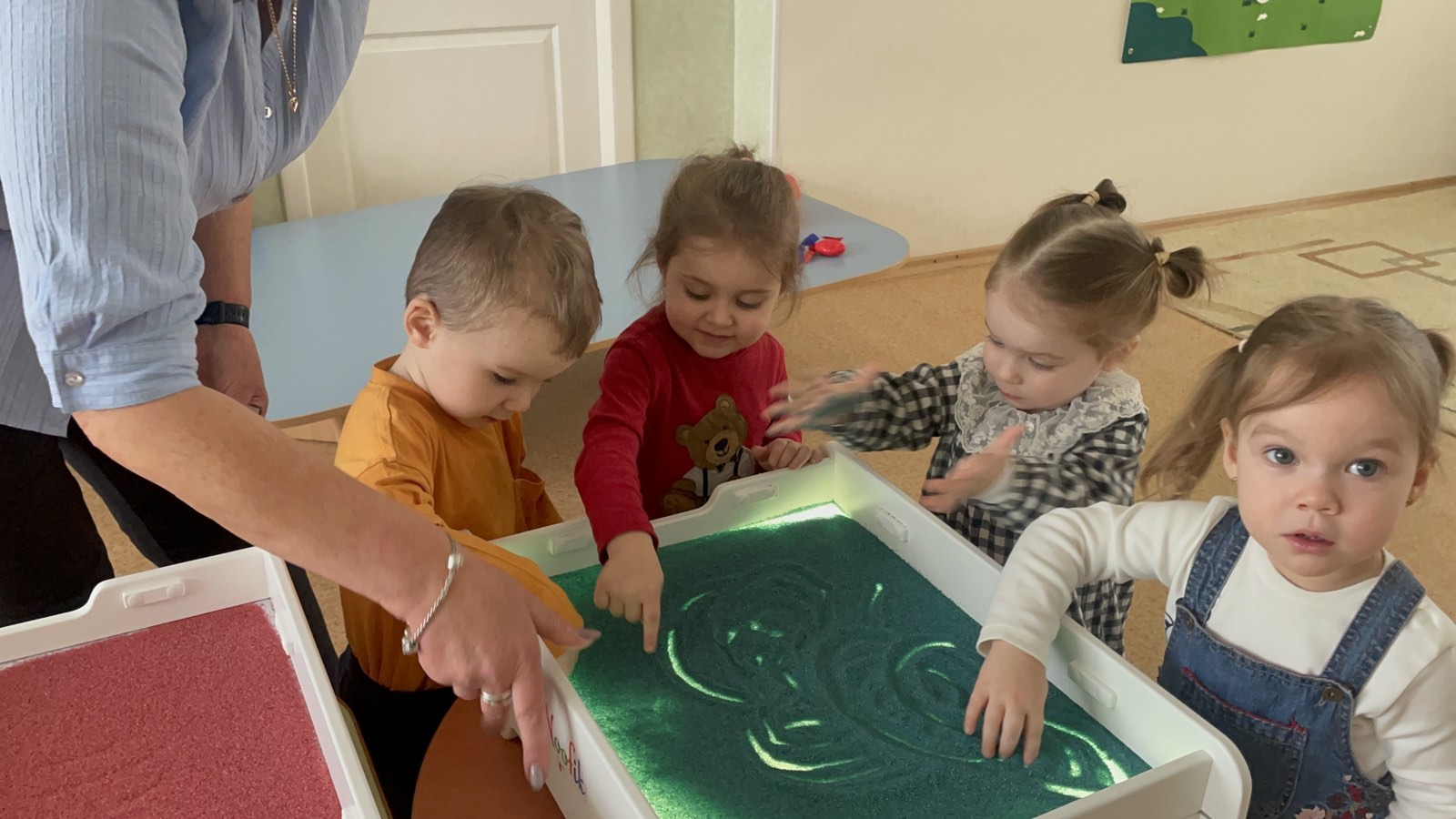 Інтегроване заняття для дітей раннього віку/вихователь Сапрон Л.В./